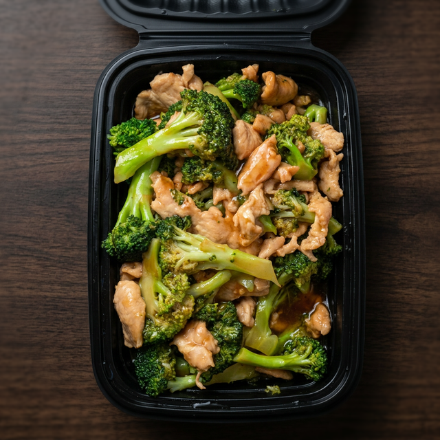 Chicken w Broccoli.