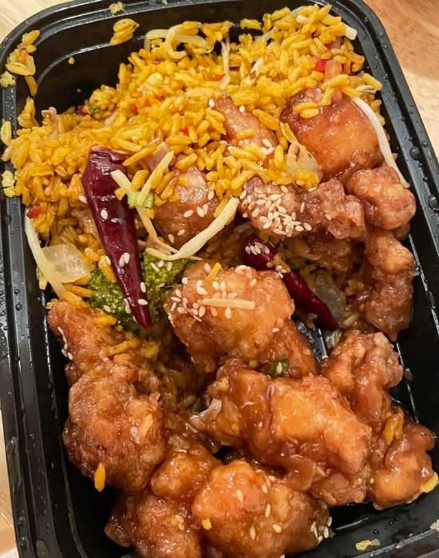 Sesame Chicken.